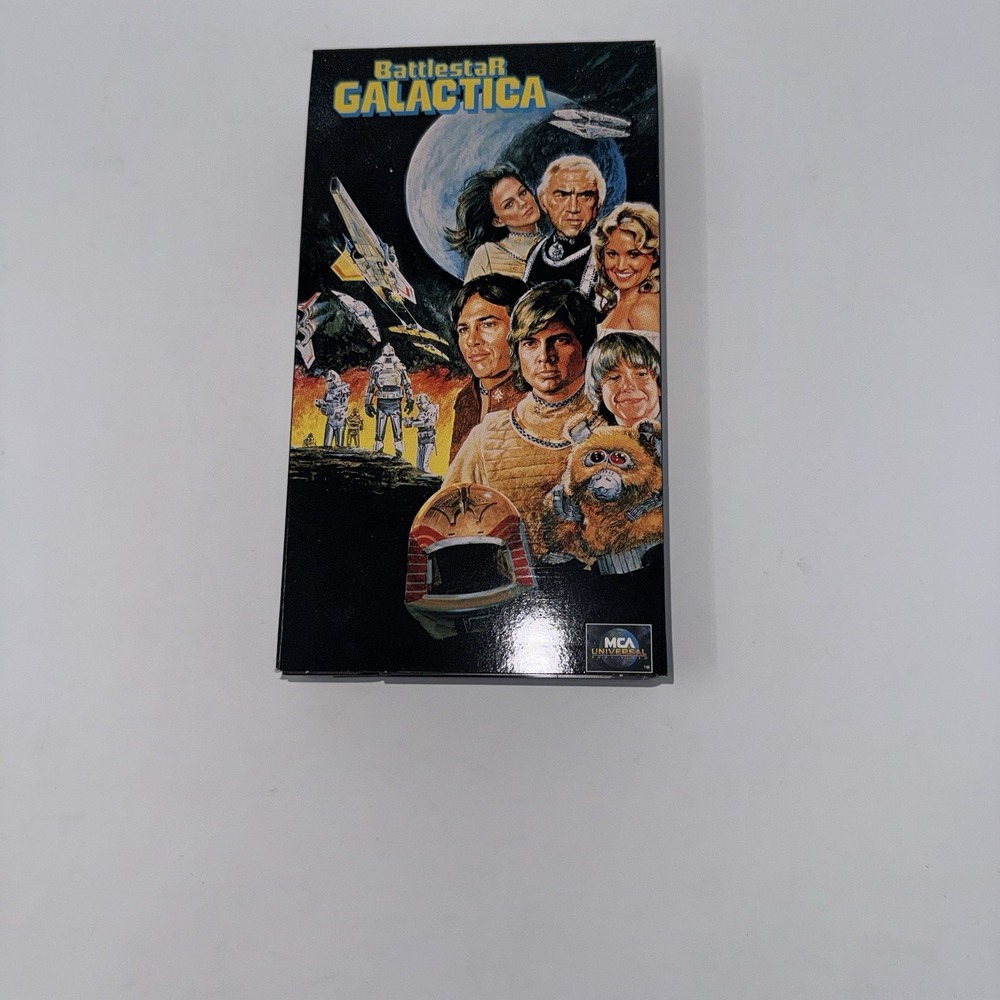 Battlestar Galactica VHS Tape 1978 Original SciFi Movie New